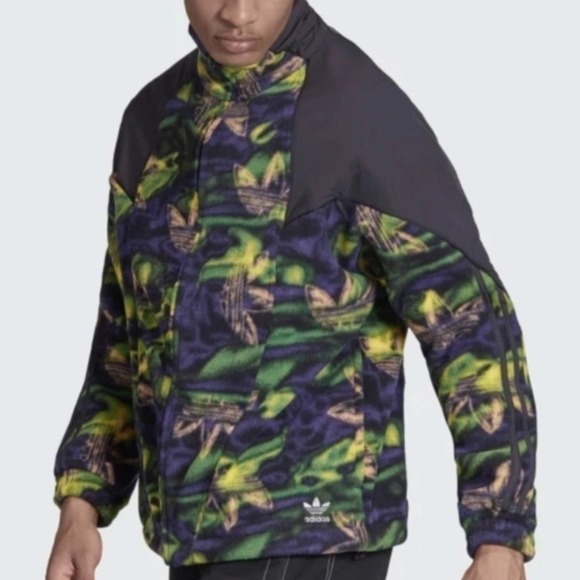 Adidas Originals Fleece Track Jacket NWT Medium - Picture 12 of 12